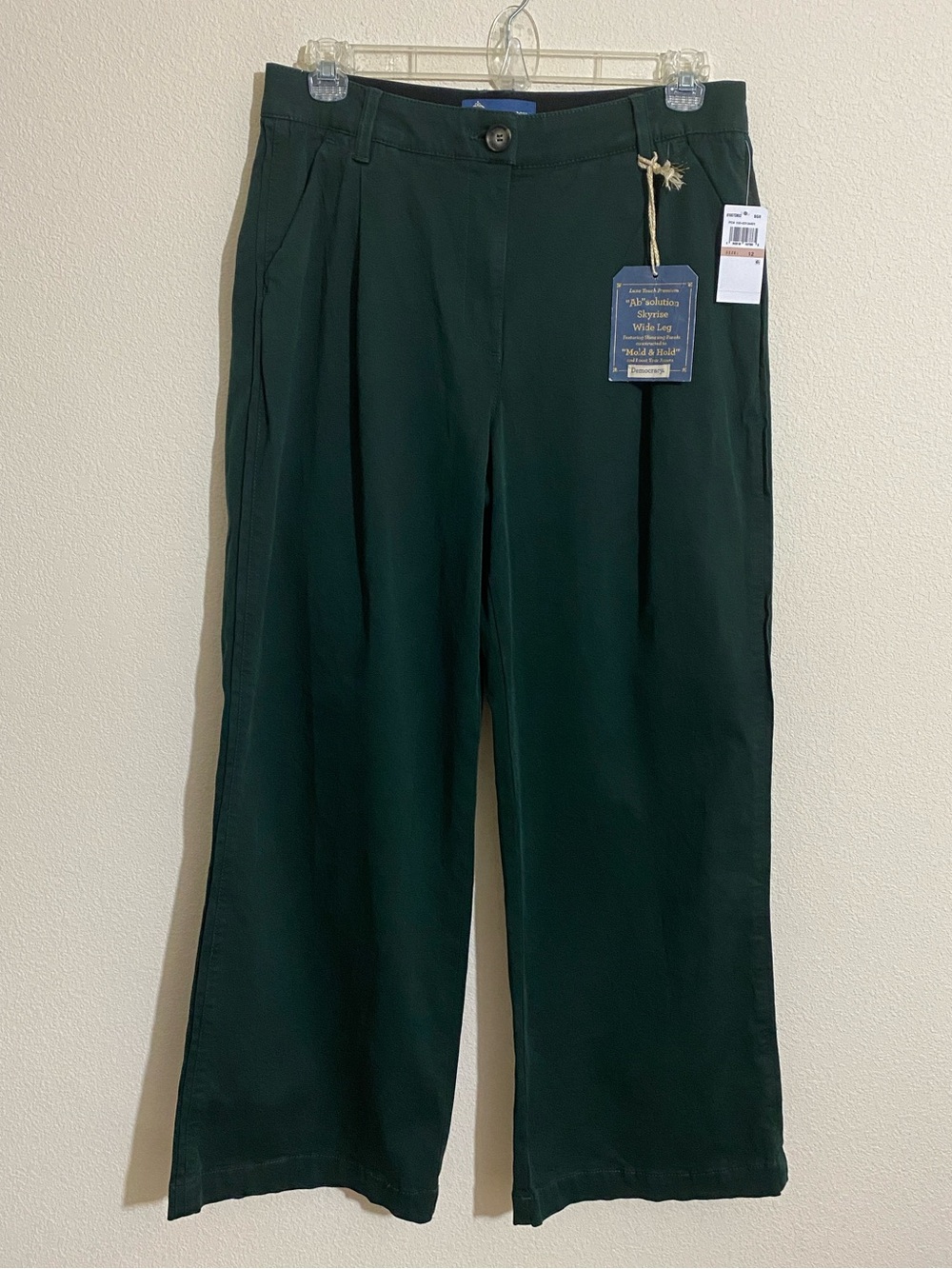 DEMOCRACY Absolution Skyrise Wide Leg Khaki Pants Women's Size 12